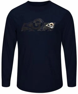 Los Angeles Rams Herren Langarm Synthetik Storm Hemd Große & Große Größen - Bild 1 von 2