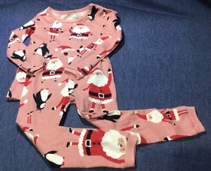 Neu ohne Etikett Kinder Schlafanzug Größe 2T Carter’s Weihnachten Santa 2-teilig Langarm - Bild 1 von 3