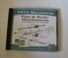 1972 Ford Mustang Part and Body Illustrations on CD