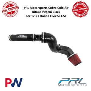 PRL Motorsports Cobra Cold Air Intake System Black For 17-21 Honda Civic Si 1.5T - Picture 1 of 5