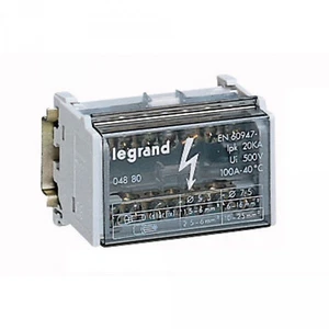 Legrand 04880 Distribuidor Modular Monobloque Lexic - 2P - 100 A - 7 Conexiones - Imagen 1 de 1