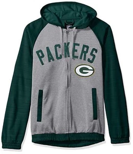 Green Bay Packers Herren L NFL Legend Hooded Performance Trainingsjacke Neu mit Etikett - Bild 1 von 4