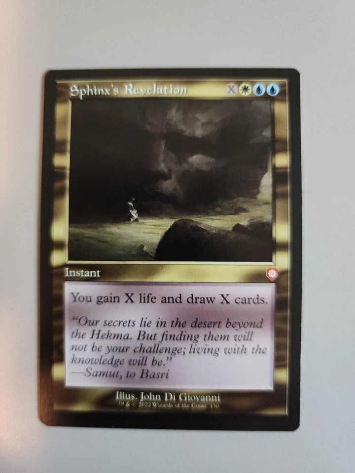 MTG Sphinx's Revelation The Brothers' War Commander 130 Regular Mythic - Image 1 of 1