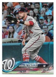 MARK REYNOLDS 2018 Topps Update RAINBOW FOIL - WASHINGTON NATIONALS - #US62 - Picture 1 of 1