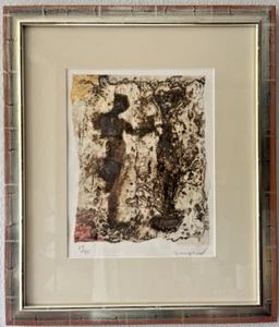 Pierre Marie BRISSON: Lithographie Small World II 1995 signiert und nummeriert - Foto 1 di 10