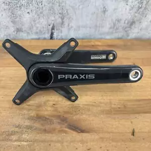 PraxisWorks Zayante Carbon 170mm 4-Bolt 160/104BCD Crankset 30/28mm Spindle - Picture 1 of 9