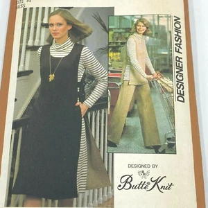 Wappenrock Kleid Top Hose Schnittmuster Büste 36 Simplicity 8164 70er Butte Strick PT - Bild 1 von 5