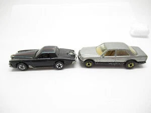 HOT WHEELS MERCEDES 380 SEL AND BLACK STUTZ BLACKHAWK LOT - Picture 1 of 5