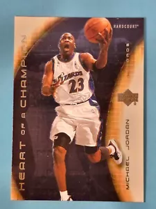2003-04 Upper Deck Hardcourt Cuore di Campione Michael Jordan #MJ13 π - Foto 1 di 2