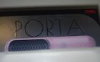 TYMO Porta Mini Cordless Hair Straightening Brush & Styling Hot Comb (Pink)