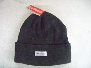 HEATGUARD - MENS GL219 KNITTED HAT WITH THINSULATE LINING - Dark Grey Lot1691 - Picture 1 of 2