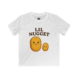 Kids 'Lil Nugget' T-Shirt | Cute Family Matching Tee, Funny Gift, Birthday [...] - Picture 1 of 11