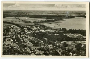 Postal Kallinchen am Motzener See sobre Zossen 1937 foto de aviador - Imagen 1 de 2