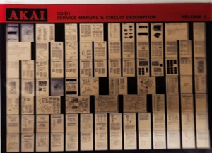 AKAI - CD-D1 - Servicehandbuch auf Mikrofiche - Bild 1 von 1