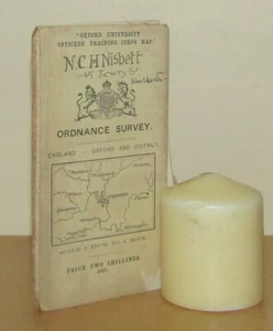 Ordnance Survey - Oxford and District - Oxford University Officer's Map - 1912 - Bild 1 von 4