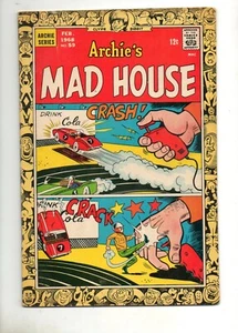 Archie's Madhouse #59 SABRINA EARLY APPEARANCE! 1968 F/VF 7.0 TOUGH BOOK! 22 24 - Picture 1 of 2