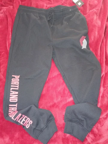 NBA Portland Trailblazers  Sweatpants Black Size XL Cover