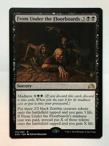 Magic The Gathering From Under the Floorboards Shadows Over Innistrad 111/297 regular raro - Imagen 1 de 1