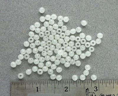 KATANA BLADES 5mm 200 Ct Round Glo in the Dark GLOW Beads USA Fishing Tackle Free Shipping