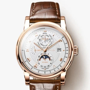 Reloj Hombre Suiza LOBINNI Marca Lujo Fase Lunar - Imagen 1 de 21