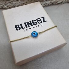 Gold Evil Eye Bracelet Jewelry Protection Bracelet Eye Bracelet Blue Evil Eye