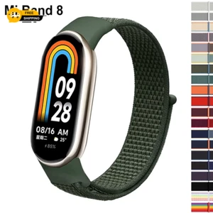 Nylon Loop/Band for Mi Band 9 8 Strap NFC Smartwatch Wristband Correa Replacemen - Picture 1 of 41