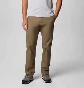 Columbia Flex ROC Men’s Athletic Khaki Pant Regular Fit Straight Leg #251 - Picture 1 of 12