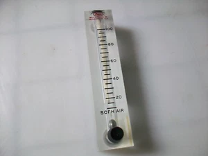 DWYER VFB-53-BV S37E 0-100 SCFH AIR FLOW METER 6680-01-208-7539- - Picture 1 of 5
