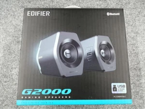 Edifier G2000 32W PC Ordinateur Gaming Woofer Haut-Parleurs Bluetooth Entrée Red - Photo 1/16