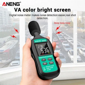 ANENG GN101 Digital LCD Screen Sound Level Decibel Meter 35-135 dB Noise Tester - Picture 1 of 7