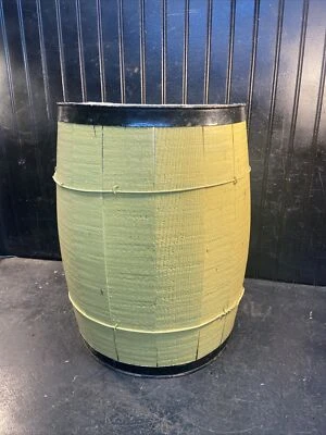 Vintage rustic vintage primitive nail keg barrel farm decor Lg Size 18in Tall - Image 1 of 4