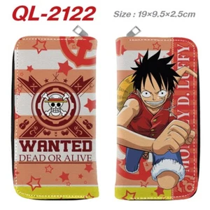 One Piece Luffy Anime Manga Geldbörse Geldbeutel Brieftasche Wallet 19x9.5x2.5cm - Picture 1 of 3