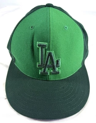 LA Dodgers Cap Hat Cooperstown Collection 1958 Green Size 7 1/2 American Needle - Image 1 of 4
