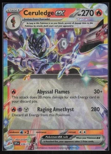 Ceruledge ex Double Rare SV08: Surging Sparks 036/191 NM - Bild 1 von 2