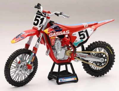 New Ray Toys 1:12 Scale Red Bull Gas Gas - MC 450F Justin Barcia Motorcycle PWC - Image 1 of 4