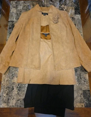 Conjunto de 3 piezas de traje de vestir para mujer Perceptions New York talla 14 Foto 1 de 4