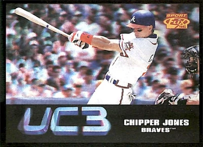 Sportflix UC3 #97 1996 Chipper Jones Atlanta Braves Foto 1 de 2