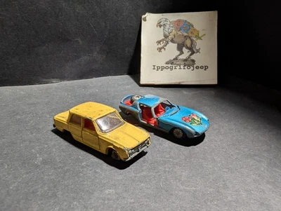 Set 2 Modellini Penny Alfa Romeo Giulia Canguro N 22 Ti N 201 1/66 Made in Italy - Immagine 1 di 4