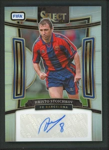 2023-24 HRISTO STOICHKOV AUTO PANINI SELECT FIFA SILVER AUTOGRAPHS - Bild 1 von 2