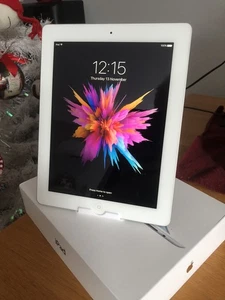 Apple iPad 4 9.7in 16gb Wi-Fi Tablet - White Boxed - Picture 1 of 10