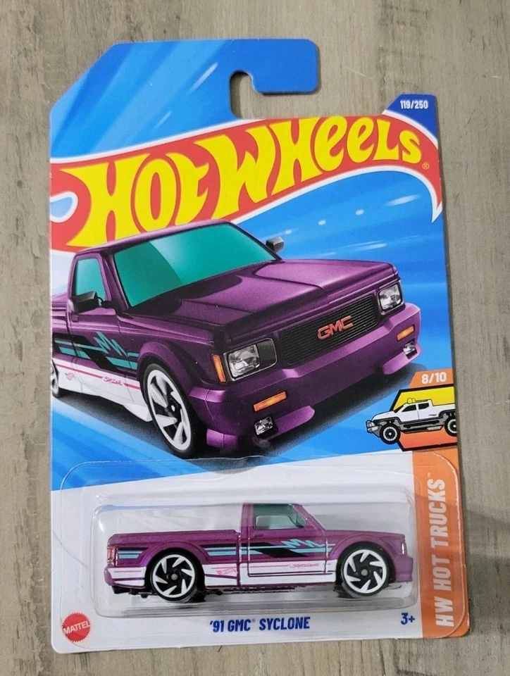'91 GMC Syclone Hot Wheels 2025 * Purple * NIP 1:64 Scale - Image 1 of 1