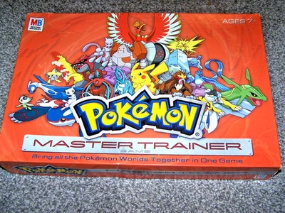 Pokemon Master Trainer Board Game Milton Bradley Hasbro 2005 from OCD home - Image 1 of 4