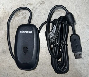 Receptor Dongle Inalámbrico PC Microsoft Xbox 360 Oficial Fabricante de Equipo Original 1086 Para Windows - Imagen 1 de 7
