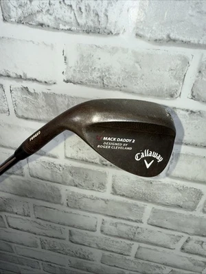Callaway Mack Daddy 2 Forged Slate 52* 12* Wedge Left Handed - Image 1 of 4