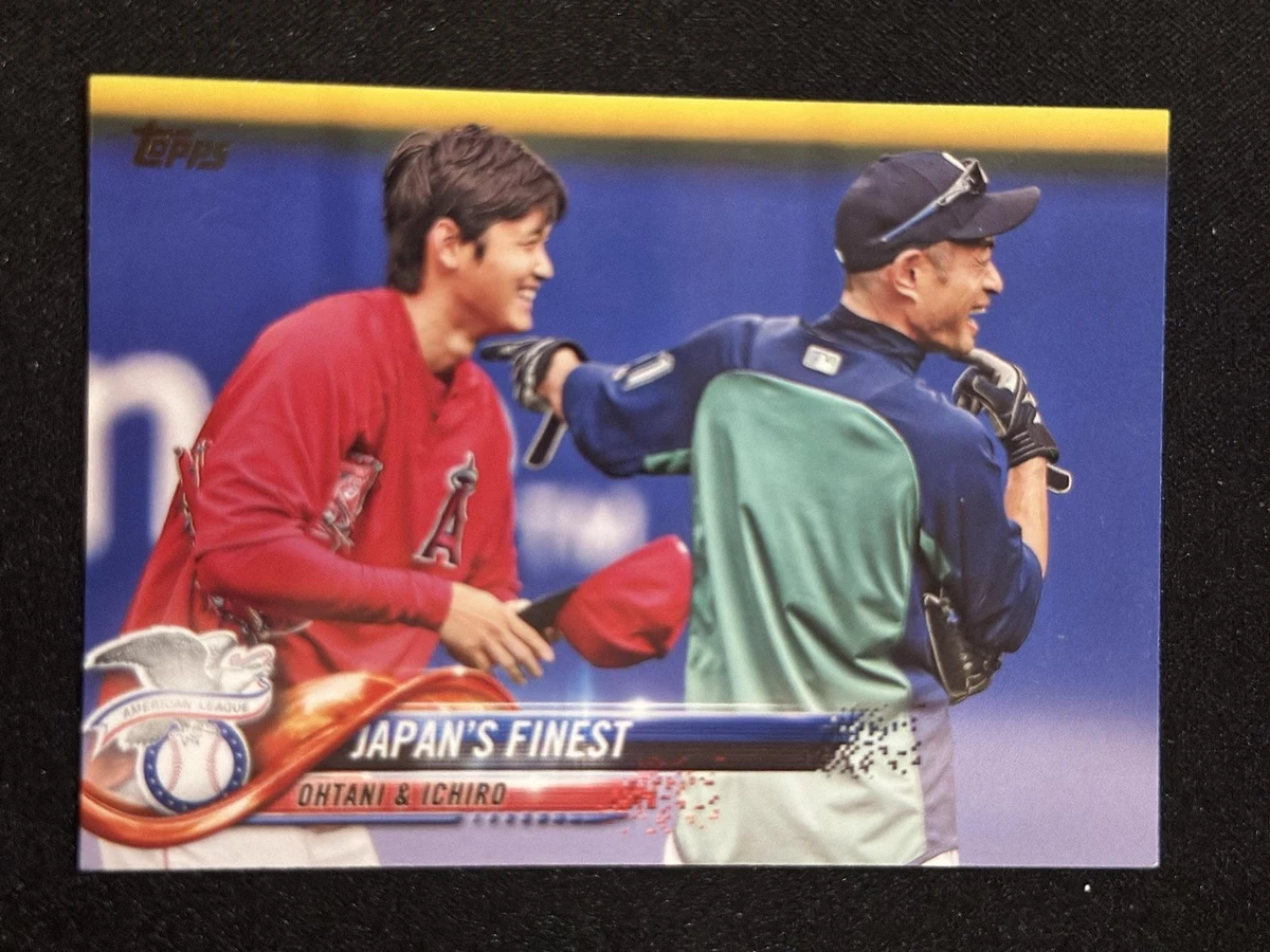 2018 Topps Update Series - Ichiro Suzuki Shohei Ohtani #US153 for