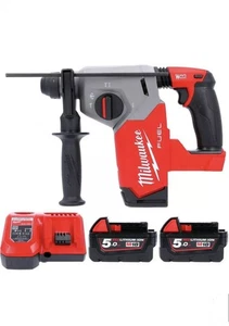 Milwaukee M18FH-0 18V Fuel 4 Modi SDS+ Brushless Bohrhammer mit 2 x 5,0Ah  - Bild 1 von 8