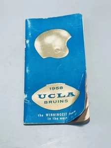 1958 UCLA Bruins Football Vintage Press Book Media Guide - Picture 1 of 3