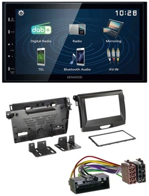 Kenwood 2DIN Bluetooth MP3 USB DAB Autoradio für Ford Ranger 2AB ab 04/2015 - Bild 1 von 4