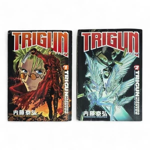 TRIGUN MANGA: Volume 1 & 2 English Manga Paperback Yasuhiro Nightow DARK HORSE - Bild 1 von 10