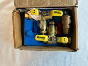 Nibco Webstone 44443WPR Durchlauferhitzer Trennventil Set 3/4" FIP Union - Bild 1 von 5